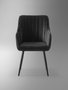 Hanah Home Nova Silla Negra